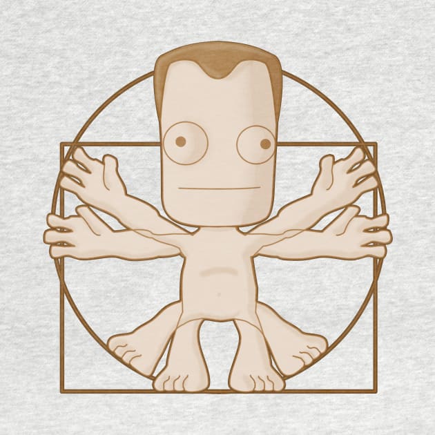 Vitruvian Kerbal by jeffmcdowalldesign